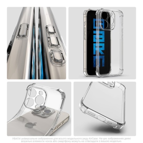 Чохол до мобільного телефона Armorstandart Air Force Infinix Note 60 5G Camera Cover Clear (ARM91843)