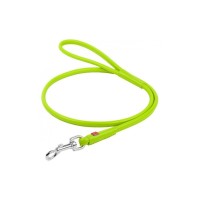 Повідець для собак WAUDOG Glamour круглий S-M Д 10 мм Д 122 см салатовий (33785)