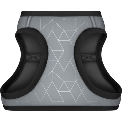 Шлея для собак WAUDOG Clothes з QR-паспортом ХS3 сіра (2928)