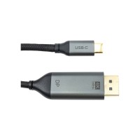 Кабель мультимедійний USB-C to DisplayPort M 1.8m V1.2 4K Cabletime (CA913305)