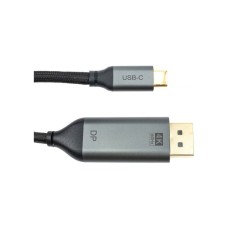 Кабель мультимедійний USB-C to DisplayPort M 1.8m V1.2 4K Cabletime (CA913305)