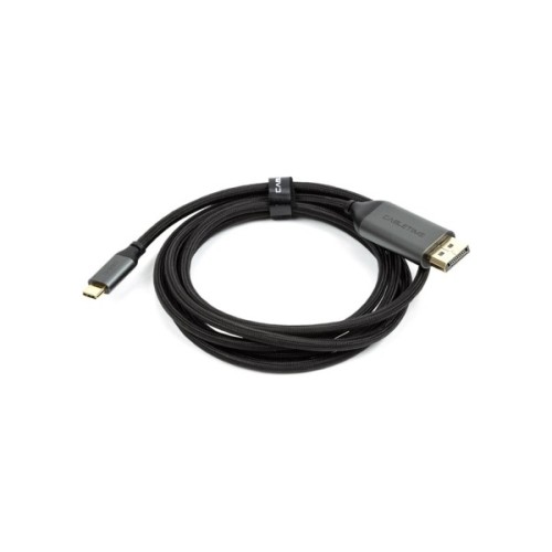 Кабель мультимедійний USB-C to DisplayPort M 1.8m V1.2 4K Cabletime (CA913305)