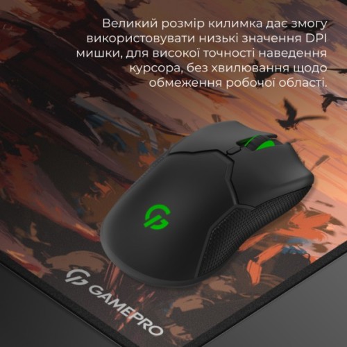 Килимок для мишки GamePro Speed/Control Black-Orange (MP275J)