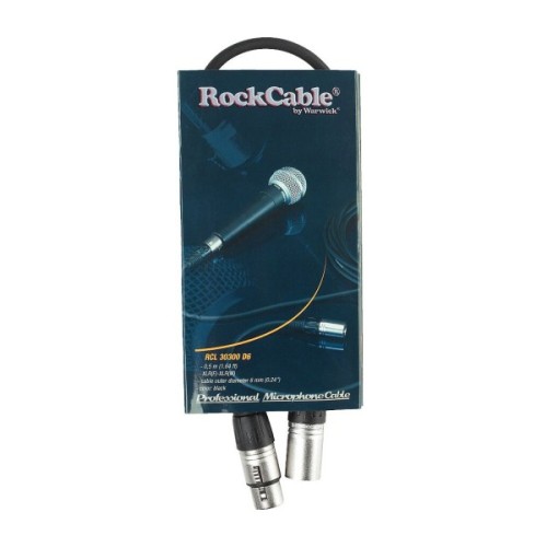 Мікрофонний кабель RockCable Microphone Cable 0.5m (RCL 30300 D7)