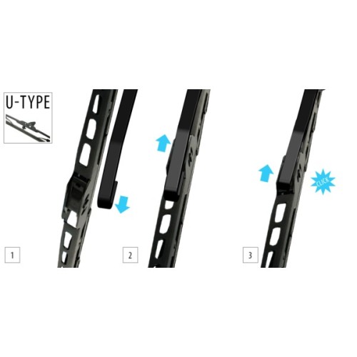 Щітка склоочисника OXIMO каркасна 550 мм / 22 (WUS550)