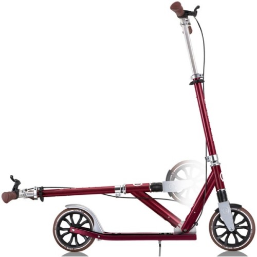 Самокат Globber NL205 Deluxe з ручним гальмом Червоний (685-102)