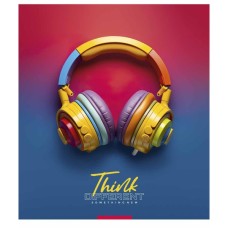 Зошит Школярик Think different 96 аркушів лінія (096-3395L)