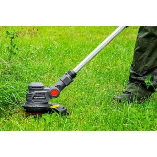 Тример садовий Graphite Energy+ 18V, 25.4см, 1.8кг (без АКБ та ЗП) (58G030)