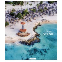 Зошит Школярик Star Top view scenic 96 аркушів клітинка (096-3694K)