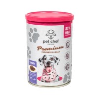 Вологий корм для собак Pet Chef З індичкою 415 г (4820255193601)