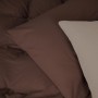 Постільна білизна MirSon 004-003 Cappuchino/Brown Фланель 2 x 160 x 220 Сімейний Євро (2200009658020)