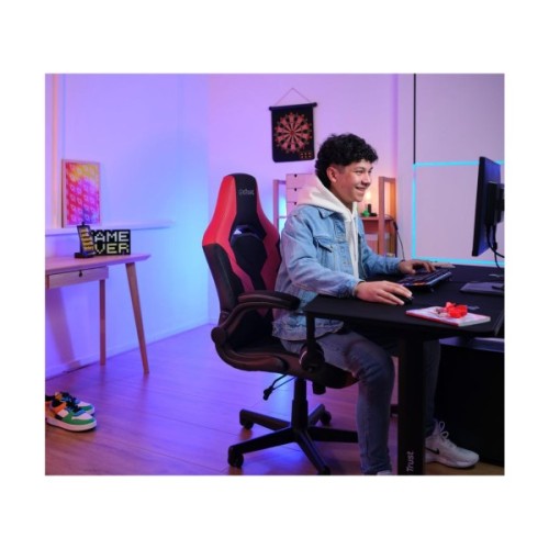 Крісло ігрове Trust GXT703R Riye Black/Red (24986)
