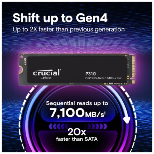 Накопичувач SSD M.2 2280 500GB P310 Micron (CT500P310SSD8)