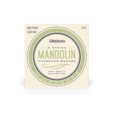 Струни для гітари D'Addario Mandolin Phosphor Bronze Medium/Heavy (11.5-41) (EJ75)