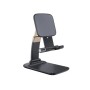 Підставка до планшета та телефона Knight Foldable Desk Mobile Phone Holder Stand (Alloy) Black Essager (EZJZM-QS01)