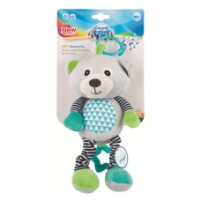 Брязкальце Canpol плюшева музична BEARS сіра (68/053_grey)