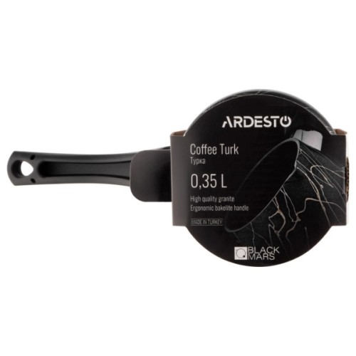 Турка ARDESTO BLACK MARS граніт бакелітова ручка 0.35 (AR0835SG)