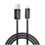Дата кабель USB 2.0 AM to Lightning 1.0m 3A black XO (XO-CB-300UL-BK)