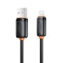 Дата кабель USB 2.0 AM to Lightning 1.0m 3A black XO (XO-CB-300UL-BK)