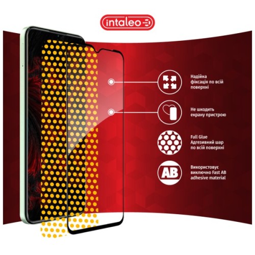 Скло захисне Intaleo Full Glue ZTE Blade V50 Design Black (1283126620706)