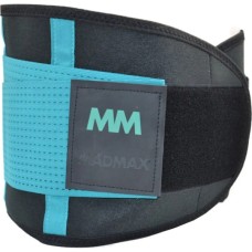 Пояс компресійний MadMax MFA-277 Slimming and Support Belt black/turquoise S (MFA-277-TRQ_S)