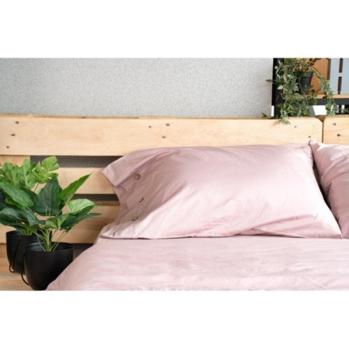 Наволочка Ardesto Mix&Match 50х70см сатин, пудра (ART5070PCP)