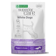 Вологий корм для собак Nature's Protection Superior Care White Dogs Adult Tuna & Salmon 70 г (UNINPSC63999)