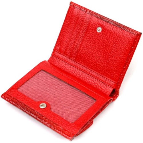 Гаманець Canpellini З натуральної шкіри Червоний (21816)