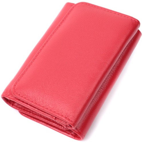 Гаманець ST Leather З натуральної шкіри Червоний (22721)