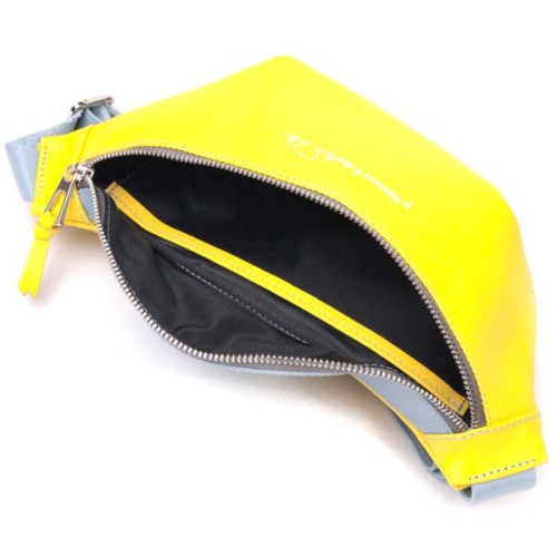 Сумка Grande Pelle Жовто-блакитна (16760)