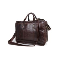 Сумка Vintage З натуральної шкіри Коричнева (14539)