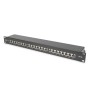 Патч-панель 19" 24xRJ-45 STP cat.6a, 1U, black Digitus (DN-91624S-EA-B)