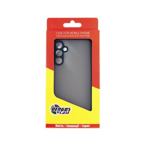 Чохол до мобільного телефона Dengos Matte Samsung Galaxy A14 5G (black) (DG-TPU-MATT-118)