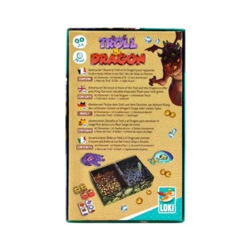 Настільна гра LOKI Троль та Дракон (Troll and Dragon) (англ.) + правила українською (51475_EU)