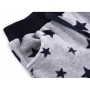 Набір дитячого одягу Breeze велюровий з вертольотом і штанцями в зірочку (8113-98/B-dark blue)