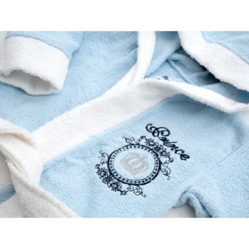 Халат дитячий Miniworld махровий (15119-104B-blue)