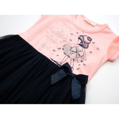 Плаття дитяче Breeze з фатиновою спідницею (10839-98G-blue)