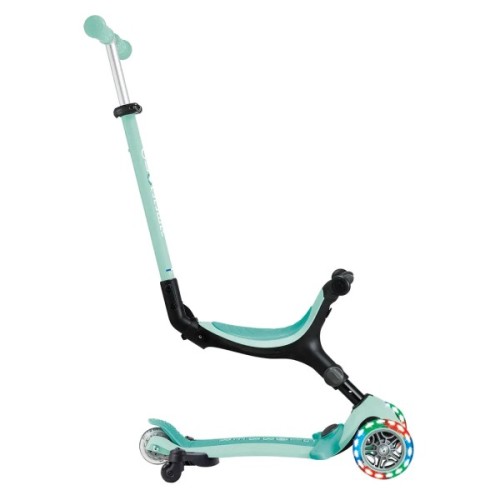 Самокат Globber серії Go Up Active 360 м'ятний Колеса з підсвічуванням (749-206)