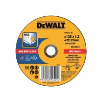 Круг відрізний DeWALT EXTREME, нержавіюча сталь/листовий метал, 125х1.2х22.23 мм (DT43904)
