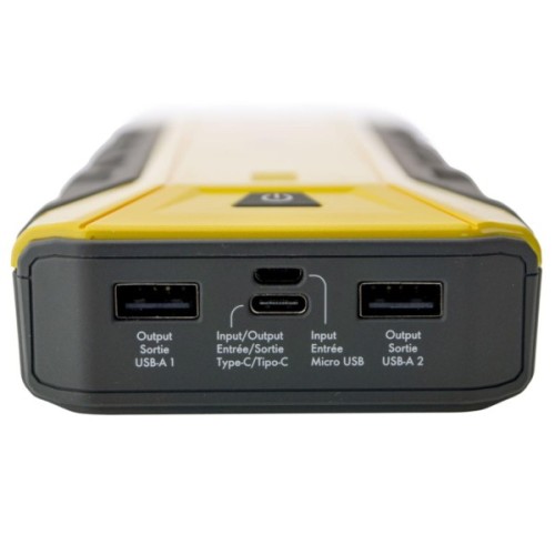 Пуско зарядний пристрій Shell 16000mAh (SH916WC-CB(Grey+Yellow))