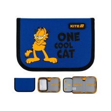 Пенал Kite Garfield, 621 без наповнення, 1 відділення, 1 відворот (GF26-621)