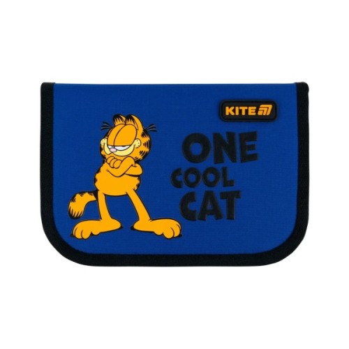 Пенал Kite Garfield, 621 без наповнення, 1 відділення, 1 відворот (GF26-621)