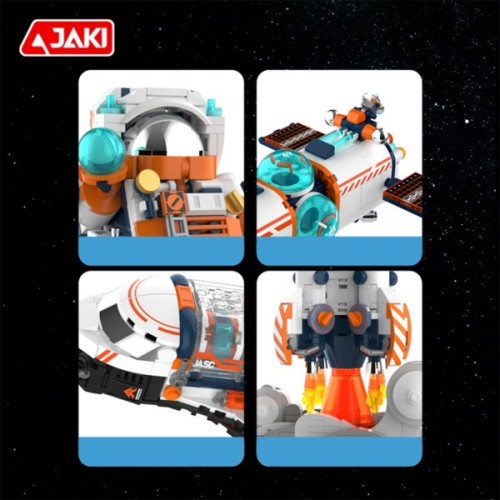 Конструктор JAKI Космос Міжзоряний мандрівник 302 елементи (JK8505)