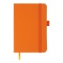 Книга записна Buromax ETALON 95х140, 96 аркушів клітинка помаранчевий (BM.296160-11)
