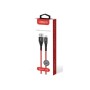 Дата кабель USB 2.0 AM to USB-C 1.2m Red Intaleo (1283126559464)