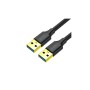 Дата кабель USB 3.0 AM/AM 3.0m US128 black Ugreen (90576)