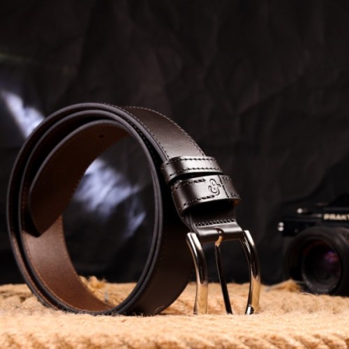 Ремінь Grande Pelle З натуральної шкіри Коричневий (21460)