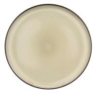 Тарілка Ardesto Bolzano, 26.6см, кераміка, чорно-зелений (AR2927BM)