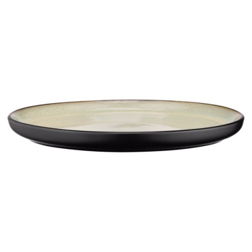 Тарілка Ardesto Bolzano, 26.6см, кераміка, чорно-зелений (AR2927BM)