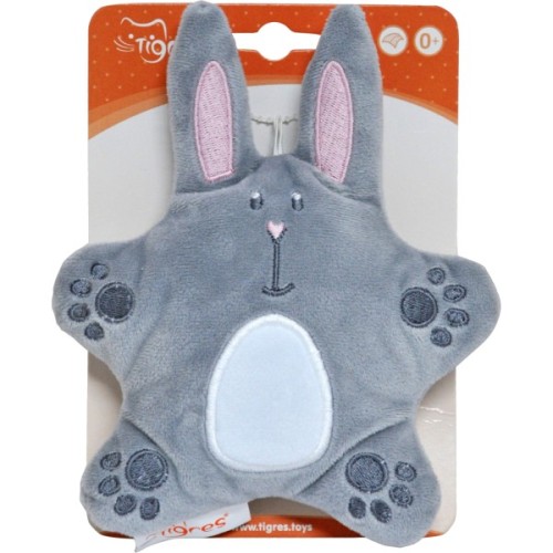 М'яка іграшка Tigres Зайчик Кращий друг (ІГ-0073)